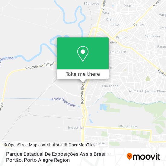 Parque Estadual De Exposições Assis Brasil - Portão map