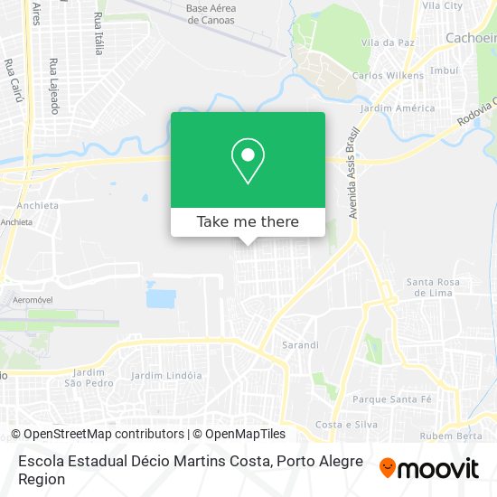 Escola Estadual Décio Martins Costa map