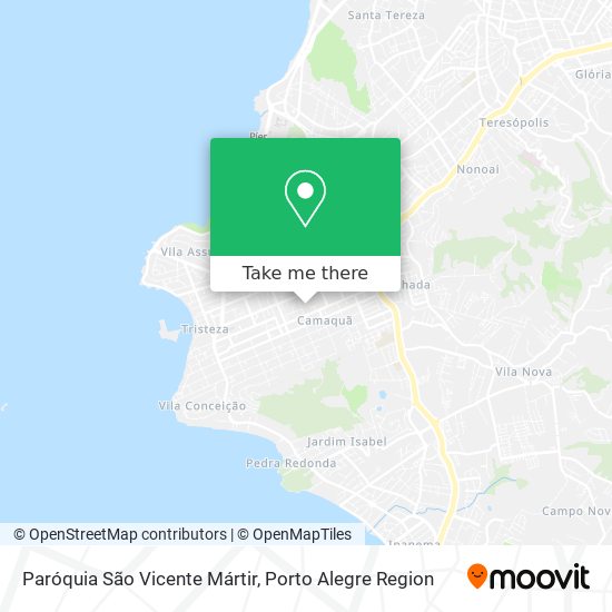 Paróquia São Vicente Mártir map
