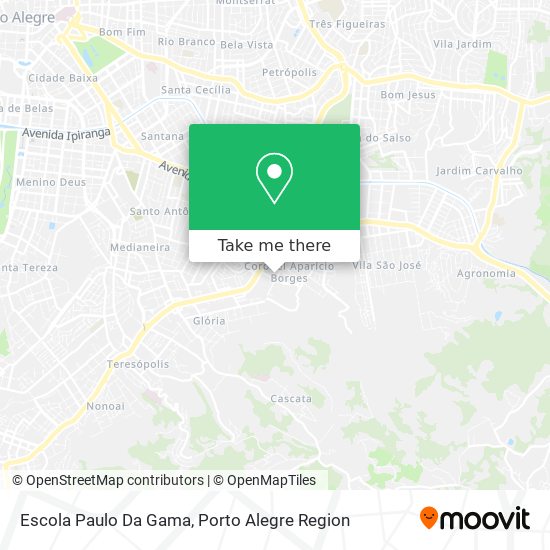 Mapa Escola Paulo Da Gama