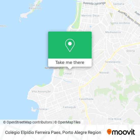Colégio Elpídio Ferreira Paes map