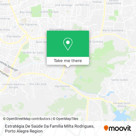 Estratégia De Saúde Da Família Milta Rodrigues map