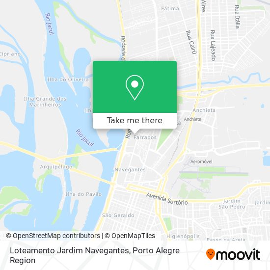 Loteamento Jardim Navegantes map