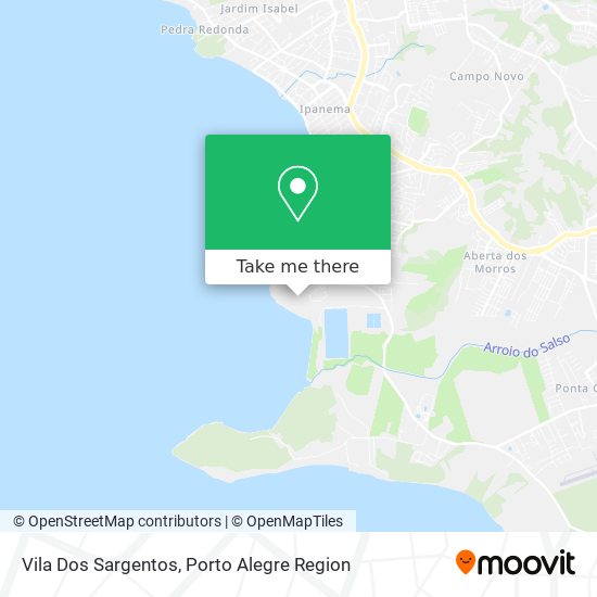Vila Dos Sargentos map