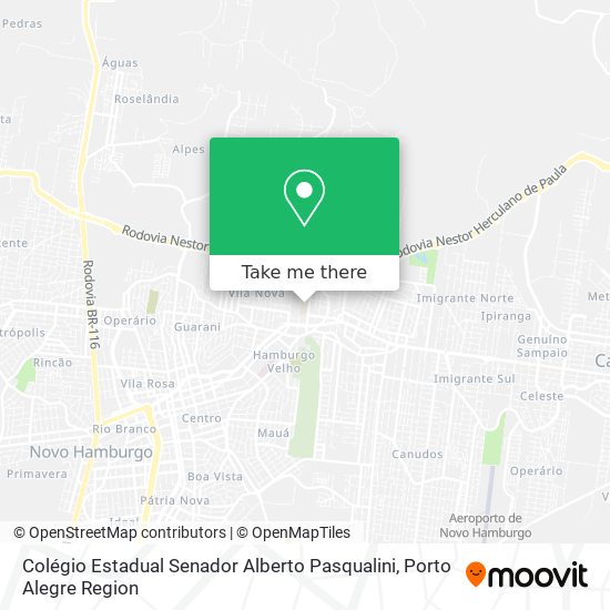 Colégio Estadual Senador Alberto Pasqualini map