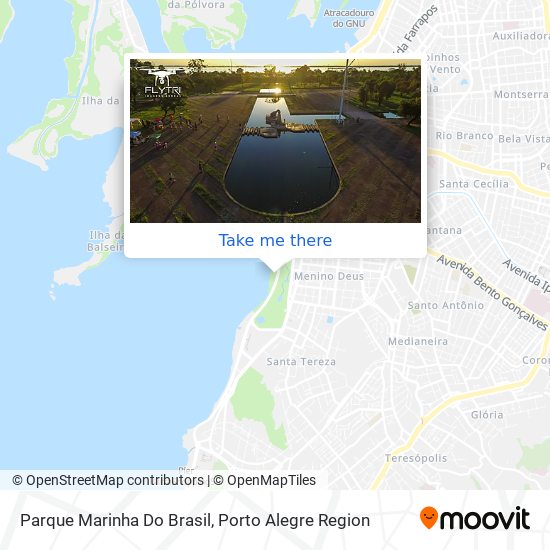 Mapa Parque Marinha Do Brasil