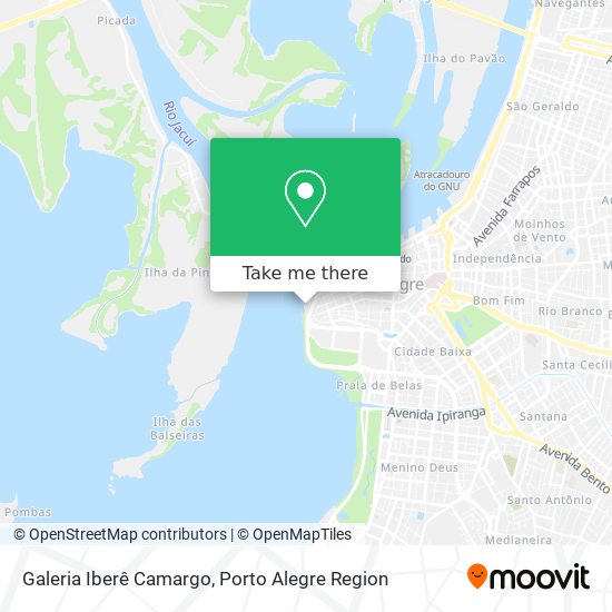 Galeria Iberê Camargo map