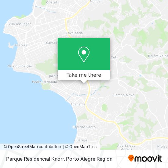 Parque Residencial Knorr map