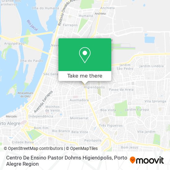 Centro De Ensino Pastor Dohms Higienópolis map