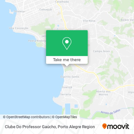 Clube Do Professor Gaúcho map