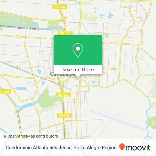 Condomínio Atlanta Residence map