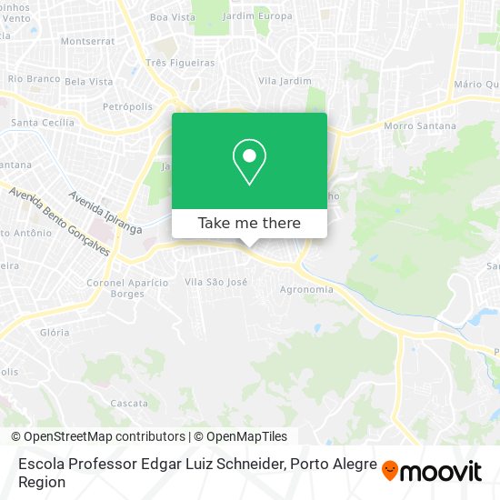 Escola Professor Edgar Luiz Schneider map