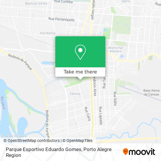 Parque Esportivo Eduardo Gomes map