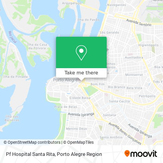Mapa Pf Hospital Santa Rita
