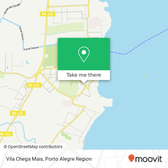 Vila Chega Mais map