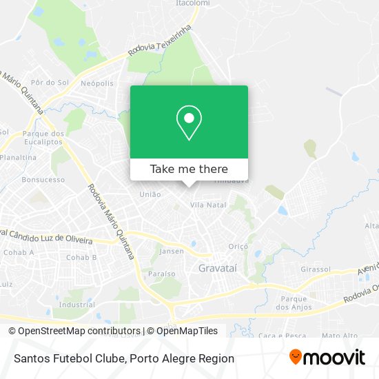 Santos Futebol Clube map