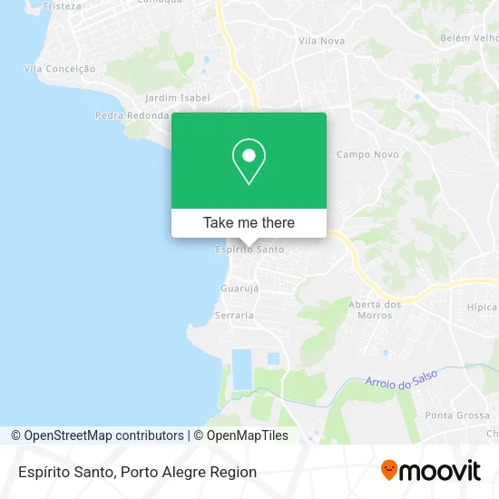 Espírito Santo map