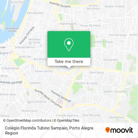 Colégio Florinda Tubino Sampaio map