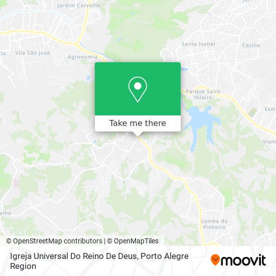Igreja Universal Do Reino De Deus map