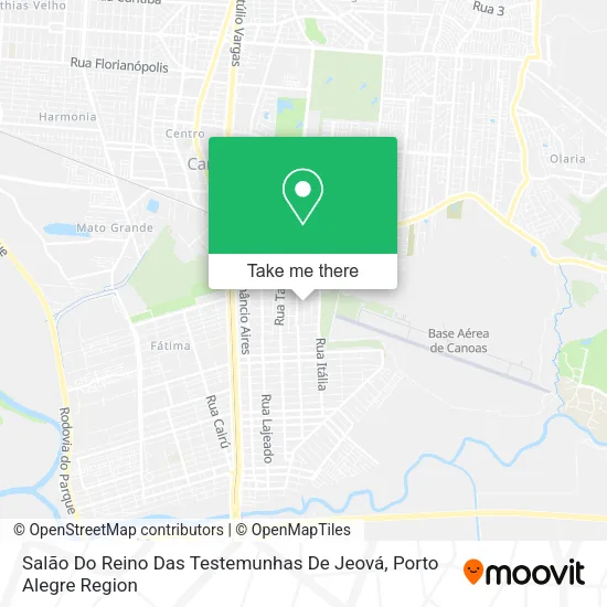 Salão Do Reino Das Testemunhas De Jeová map