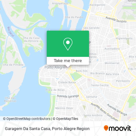 Garagem Da Santa Casa map