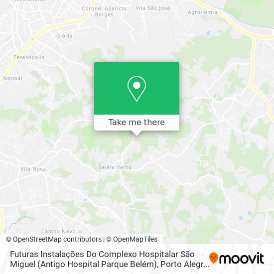 Futuras Instalações Do Complexo Hospitalar São Miguel (Antigo Hospital Parque Belém) map