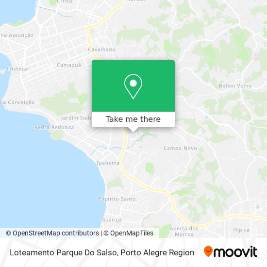 Loteamento Parque Do Salso map