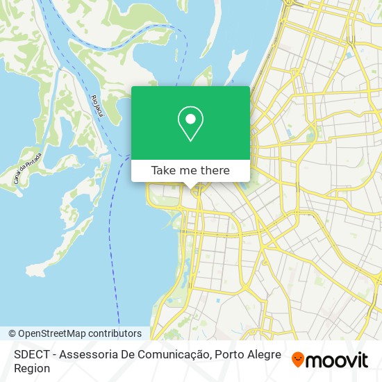 SDECT - Assessoria De Comunicação map