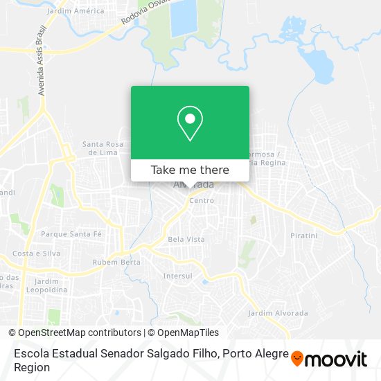 Escola Estadual Senador Salgado Filho map