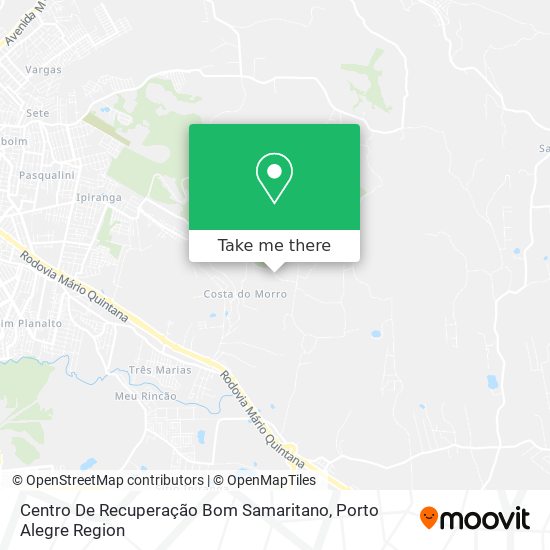 Centro De Recuperação Bom Samaritano map