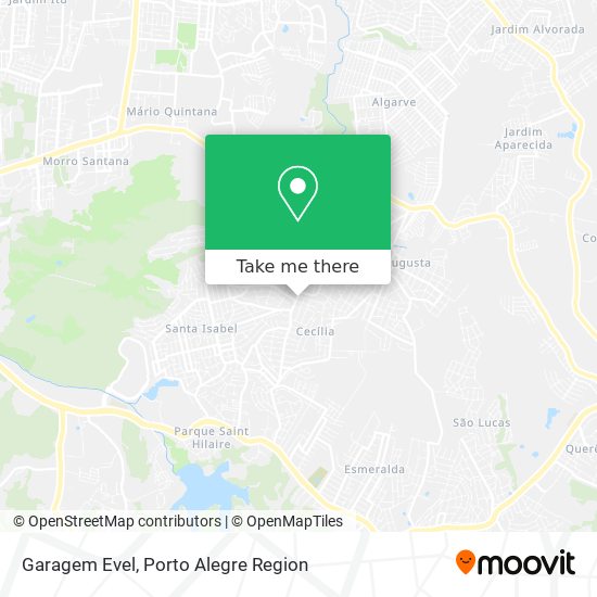 Garagem Evel map