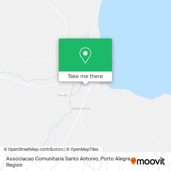 Associacao Comunitaria Santo Antonio map