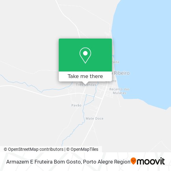 Armazem E Fruteira Bom Gosto map