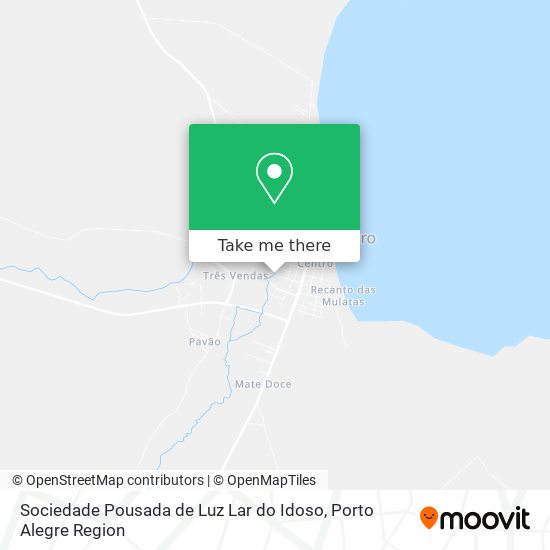 Sociedade Pousada de Luz Lar do Idoso map