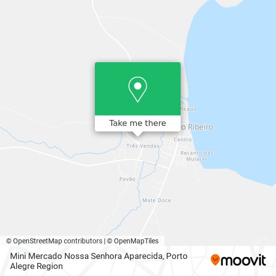 Mapa Mini Mercado Nossa Senhora Aparecida