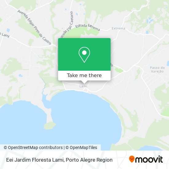 Mapa Eei Jardim Floresta Lami