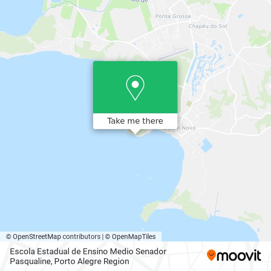 Escola Estadual de Ensino Medio Senador Pasqualine map