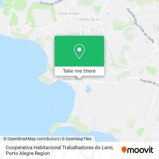 Cooperativa Habitacional Trabalhadores do Lami map