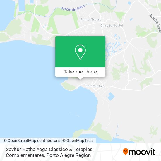 Savitur Hatha Yoga Clássico & Terapias Complementares map