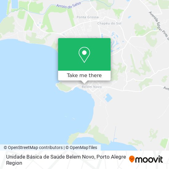 Unidade Básica de Saúde Belem Novo map