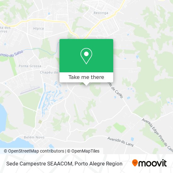 Sede Campestre SEAACOM map