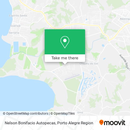 Nelson Bonifacio Autopecas map