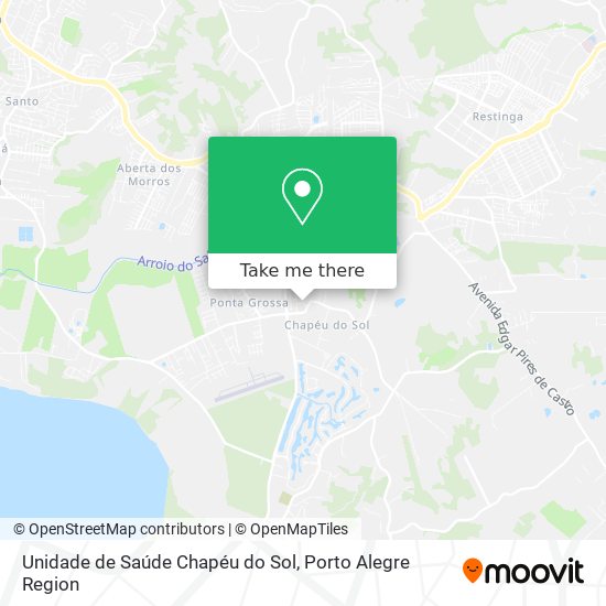 Unidade de Saúde Chapéu do Sol map