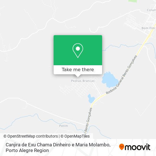 Canjira de Exu Chama Dinheiro e Maria Molambo map