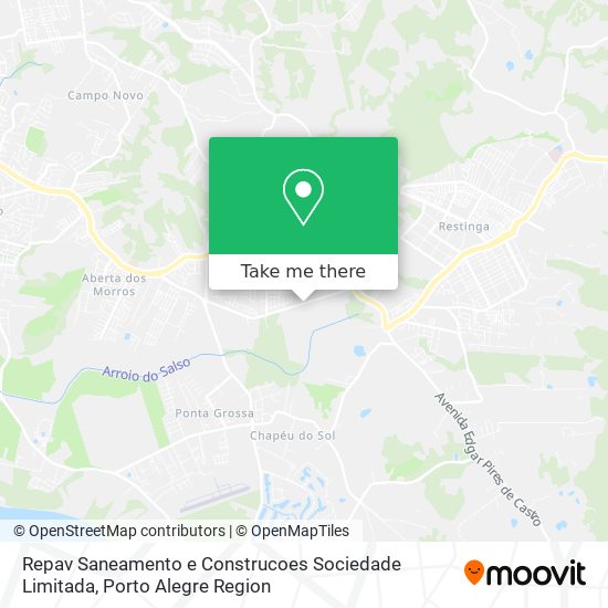 Repav Saneamento e Construcoes Sociedade Limitada map
