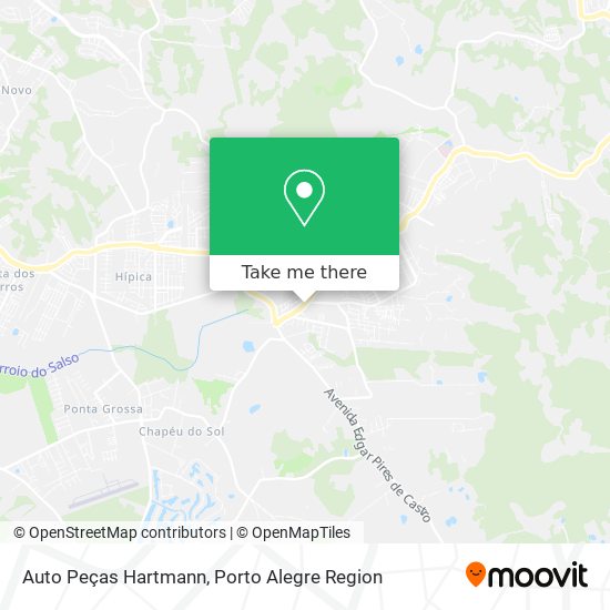 Auto Peças Hartmann map
