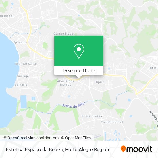 Estética Espaço da Beleza map