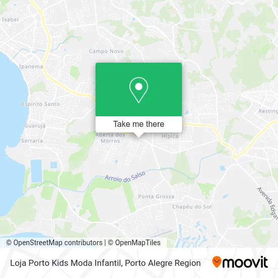 Loja Porto Kids Moda Infantil map
