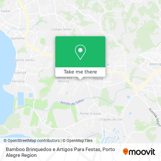Bamboo Brinquedos e Artigos Para Festas map