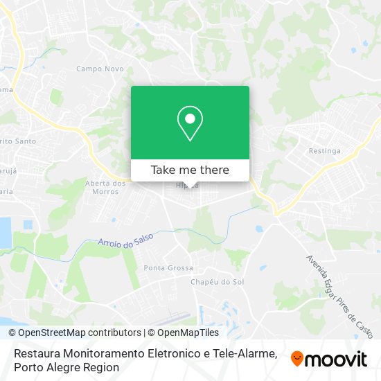 Restaura Monitoramento Eletronico e Tele-Alarme map